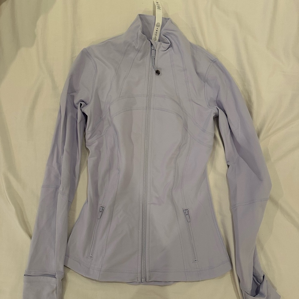 Lululemon light purple define jacket size 4